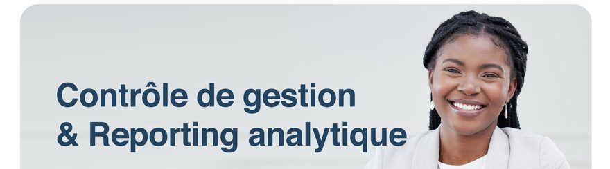 Visuel officiel de la formation Contrôle de gestion et Reporting analytique