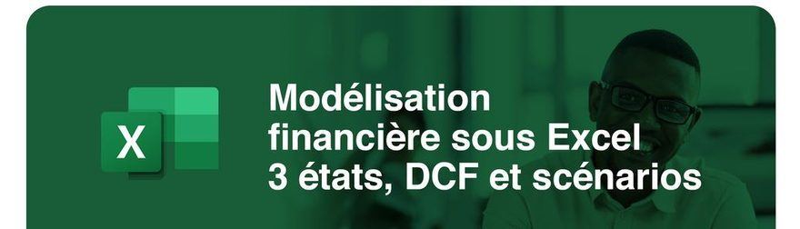 Visuel officiel de la formation Modélisation financière sous Excel